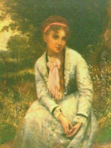 Portrait Of A Woman, Landscape Beyond Portrait Of A Woman, Landscape Beyond