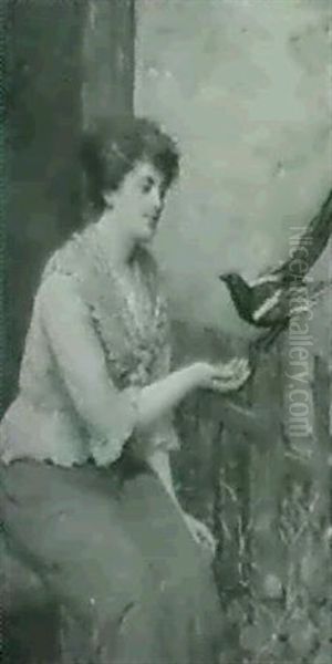 Feeding The Magpie - view 1