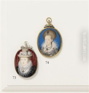 Elizabeth Of Bohemia (1596-1662), 'the Winter Queen" by Isaac Oliver