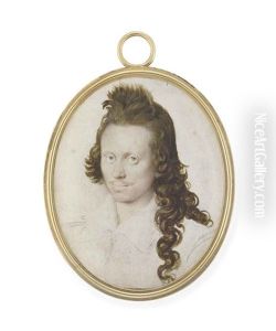 Henry Wriothesley, 3rd Earl Of Southampton, In Doublet, Fair Hair Falling In Curls Over His Left Shoulder