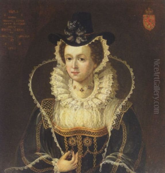 Portrait Of Mary Queen Of Scots - view 1