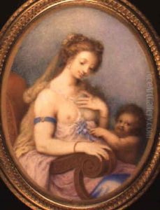 Portrait Of Venus And Cupid