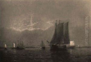 Coming Into Harbor by Thomas Clarkson Oliver