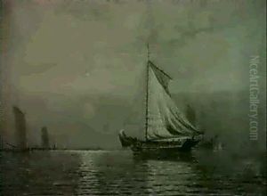 Morning In Harbor  Stiff Breeze