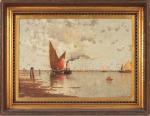 Approaching Venice by Walter Blackman