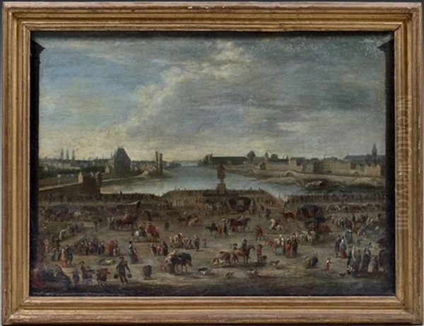 Vue De Paris Depuis Le Pont-neuf - view 1