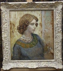 Portrait De Femme by Johann Heinrich Ferdinand Olivier