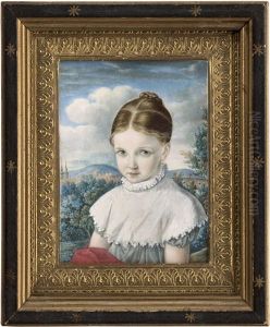 Kinderbildnis Der Marie Heller, Spatere Marie Schnorr Von Carolsfeld