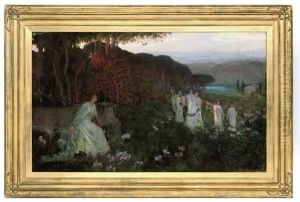 Hera And Her Attendants