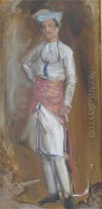 Study For The Maharajah Of Indore Study For The Maharajah Of Indore