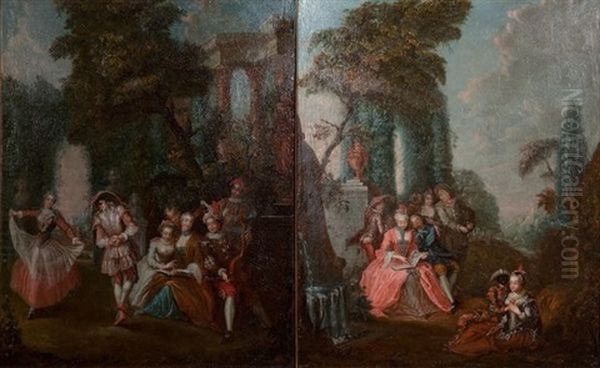 Scenes Galantes (pair) - view 1