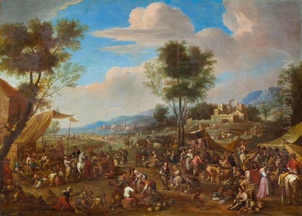 Market Scene - view 1
