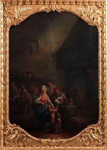 Bauerliche Szene by Pietro Domenico Oliviero
