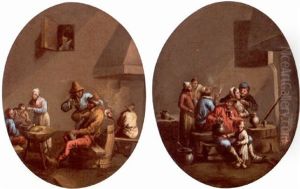 Interior With Peasants Drinking