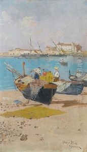 Boats By A Jetty