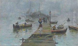 Figures By A Quay Figures By A Quay