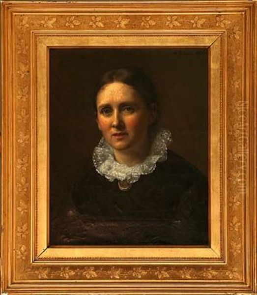 Portrait Of Bothilde Casse, Nee Winding - view 1