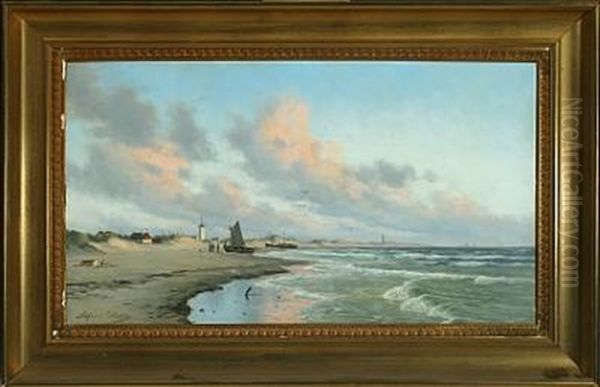 Coastal Scenery From Skagen Sonderstrand - view 1