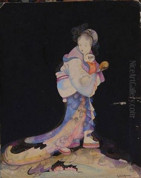 Japanese Lady - view 1