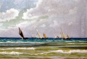 Fischerboote Laufen Aus