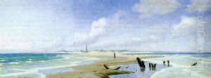 Marine, Parti Fra Grenen, Skagen En Sommerdag