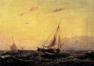 Sejlskibe Pa Havet Sejlskibe Pa Havet