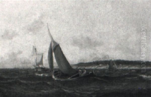Kystparti Med Sejlskibe - view 1