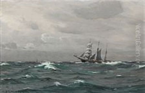 Three-masted Schooner - view 1