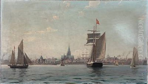 View Of The Old Port Of Aarhus - view 1