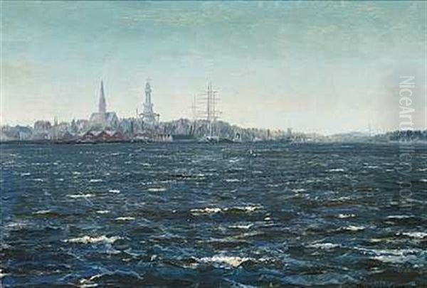 Kystparti Med Udsigt Mod Bergen - view 1