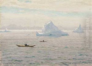 Parti Fra Godthabsfjorden I Gronland