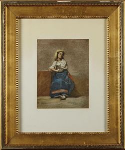 Italiensk Kvinna by Johan Zacharias Blackstadius