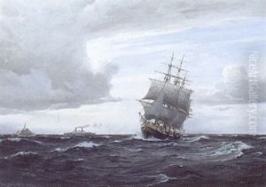 Marine Med "georg Stage" Og Andre Skibe