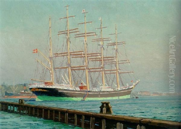 Havneparti Med Skibet "kobenhavn" - view 1