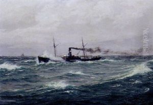 Dampskibet "e. M. Dalgas" I Frisk Vind Dampskibet "e. M. Dalgas" I Frisk Vind