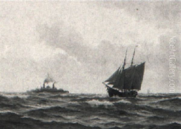 Marine Med Sejl- Og Motorskibe - view 1