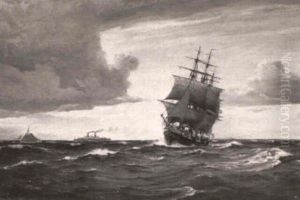 Approaching Storm At Sea thumbnail