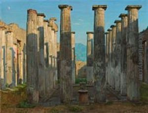 View From Pompeji by Peter Olsen-Ventegodt