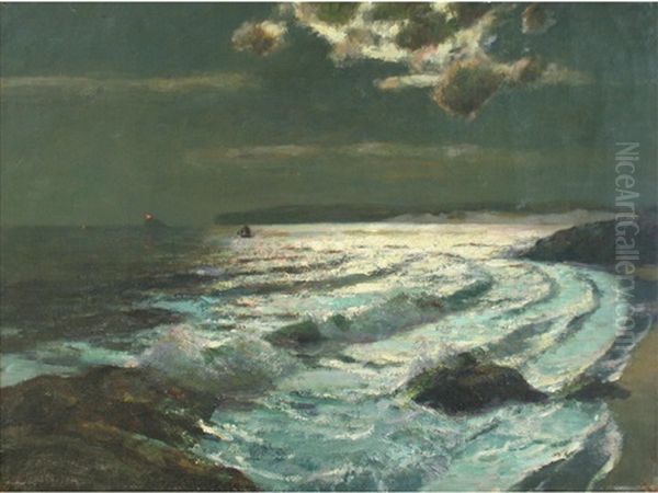 Moonlit Surf - view 1