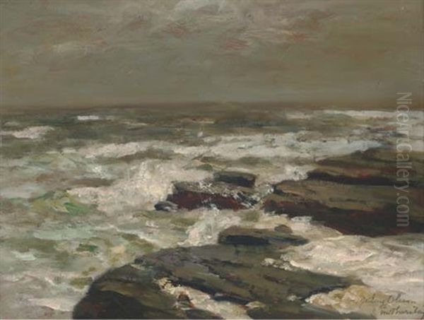 Waves Off Filey Brigg, North Yorkshire - view 1