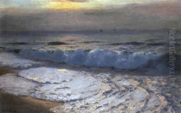 The Breaking Wave, Dusk - view 1