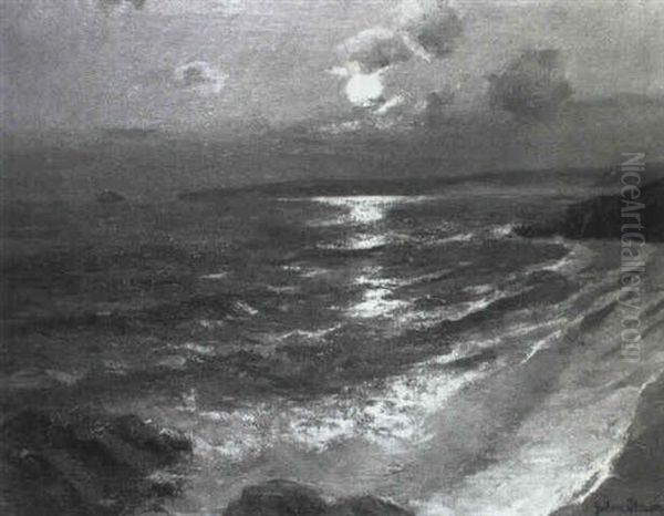 Sunset Over The Sea - view 1