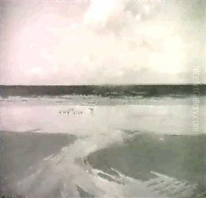 Gulls By The Shore