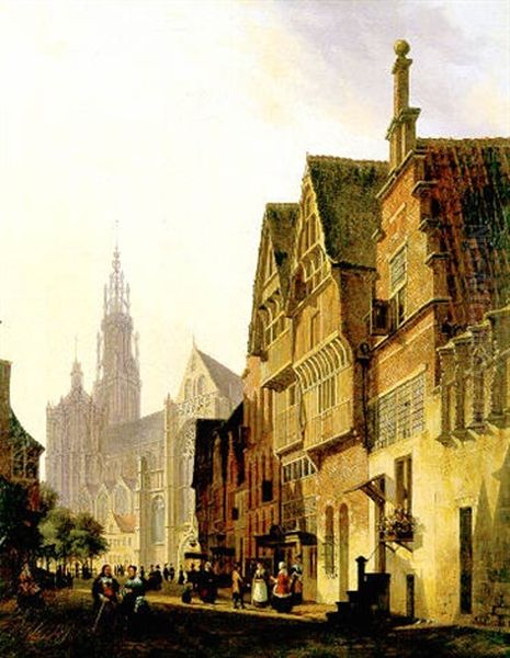 Street Scene In Amsterdam - view 1