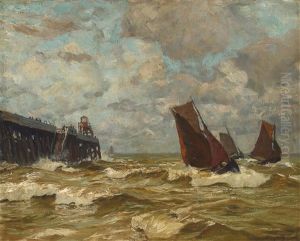 Segelboote Am Hafenkai Segelboote Am Hafenkai