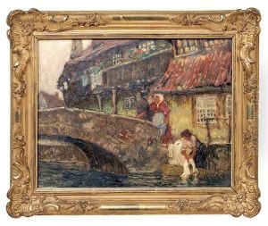 Wascherinnen Am Kanal