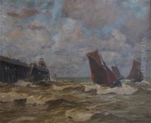 Boats By A Pier