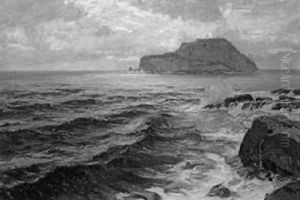 Abend Am Meer by Carl (Karl, Charles) O'Lynch of Town