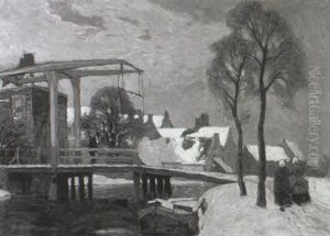 Bridge At Bruges, Winter Bridge At Bruges, Winter