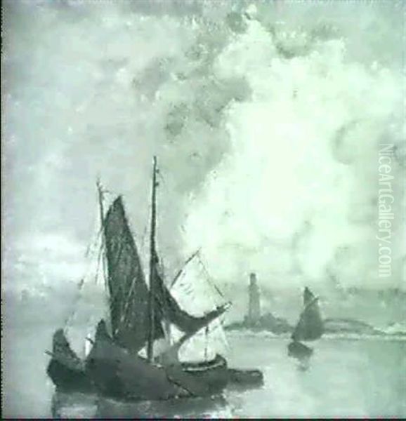 Segelboote Vor Der Kuste - view 1